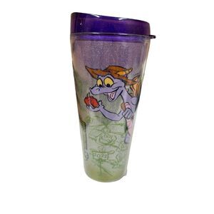Disney Figment Purple Dragon Epcot Flower & Garden Festival 2022 Cup Tumbler NEW